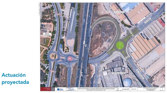 ACTUACIÓN PROYECTADA MOCIÓN PP ACCESO UMU