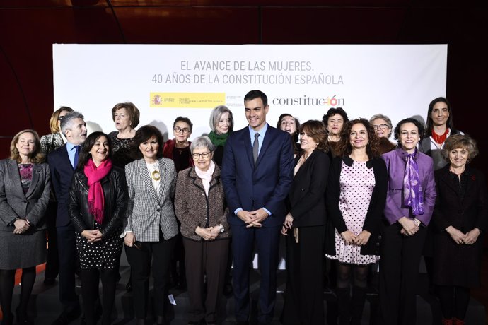 Celebración del acto “El avance de las mujeres: 40 años de la Constitución Españ