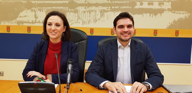 Rodríguez y Serrano en rueda de prensa