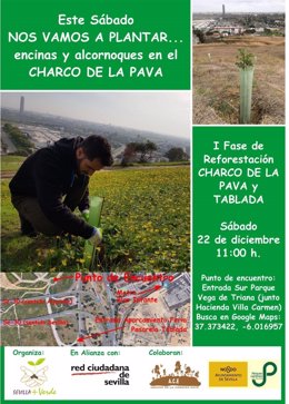 Cartel de la plantación participativa