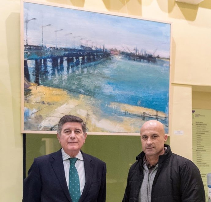 Exposición de pinturas en el Colegio de Farmacéuticos de Sevilla