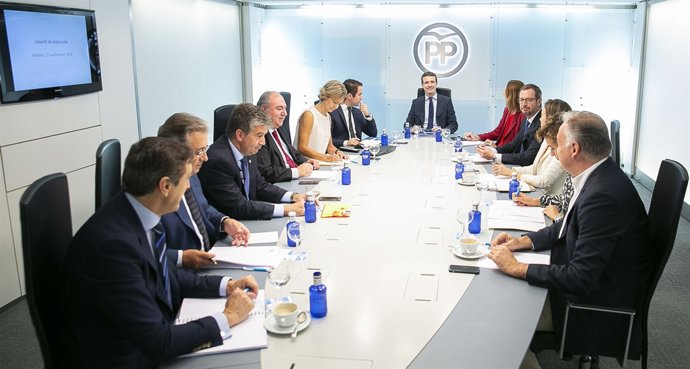 Casado presideix la Comite PP