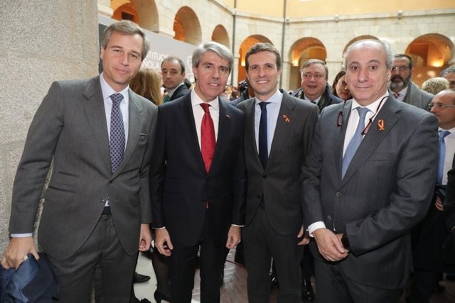 El PP de Madrid con Casado, Garrido y González Terol