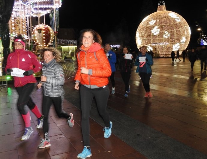 Soria.- Varios aficionados al running, esta tarde en Soria