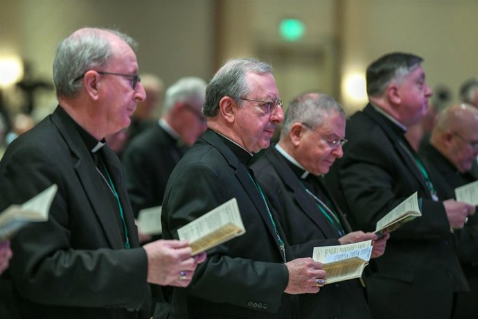 Asamblea general de la Conferencia de Obispos de EEUU.