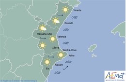 Predicción de este jueves