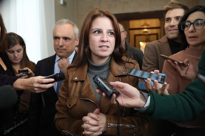 La portaveu del PSOE al Congrés, Adriana Lastra