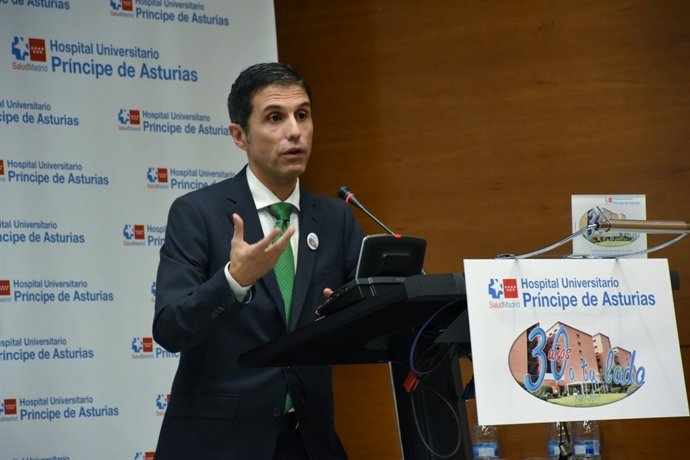 El alcalde de Alcalá de Henares, Javier Rodríguez Palacios