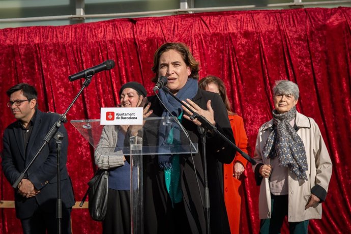 La alcaldesa de Barcelona Ada Colau (ARCHIVO)