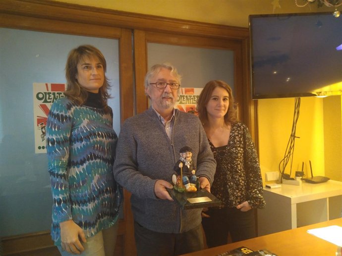 Fabiola Ibáñez, Xabier Martínez de Álava y Miren García