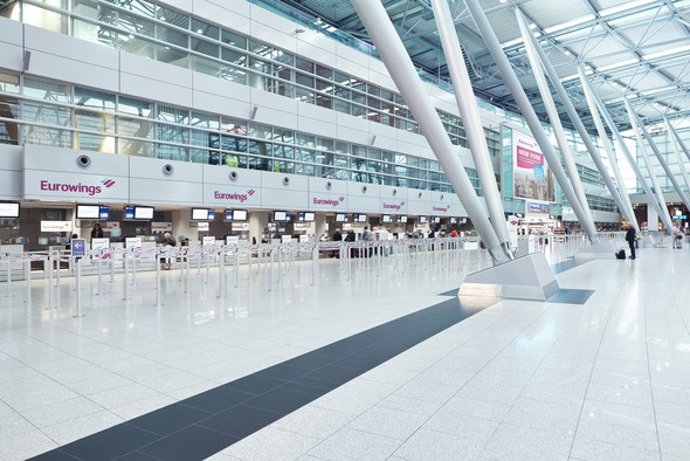 Quioscos automáticos Eurowings aeropuerto Hamburgo