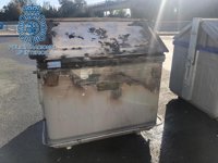 A prisión el presunto pirómano de dos contenedores en Dos Hermanas (Sevilla)
