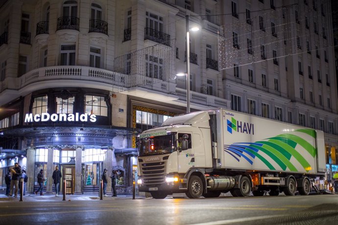 Havi y Scania incorporan 14 vehículos a gas para reducir las emisiones de CO2 en