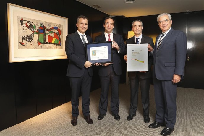 Rafael García Meiro, Gonzalo Gortázar, Bibiano Martínez e Ignacio Babé