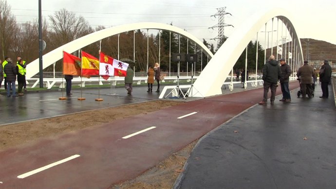 El puente de Las Rebolledas.