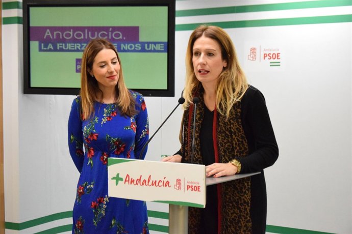 Antonia Garcia y Beatriz Rubino en rueda de prensa