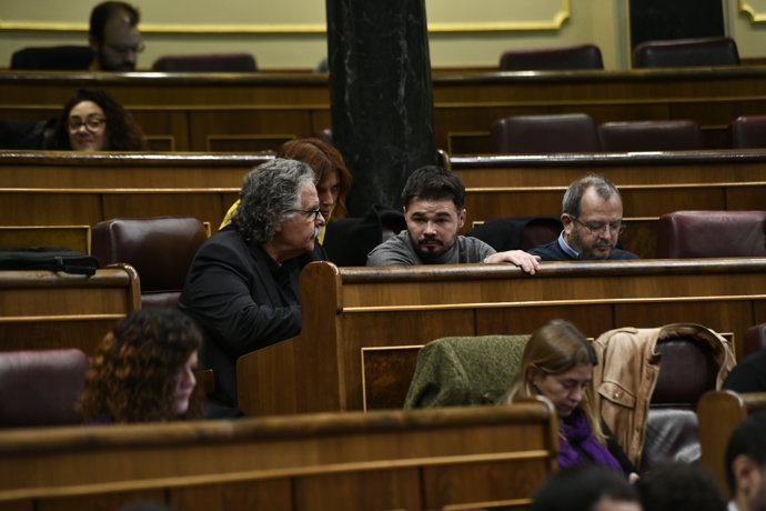 Sesión plenaria en el Congreso de los Diputados
