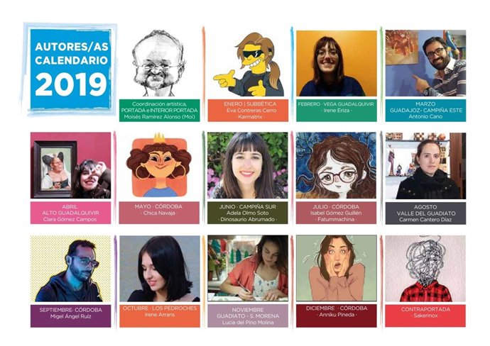 Calendario Agenda Joven 2019