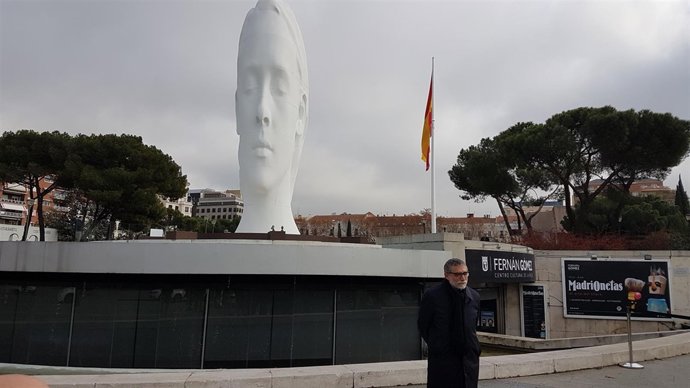 Jaume Plensa, autor de la escultura 'Julia' de la Plaza de Colón de Madrid