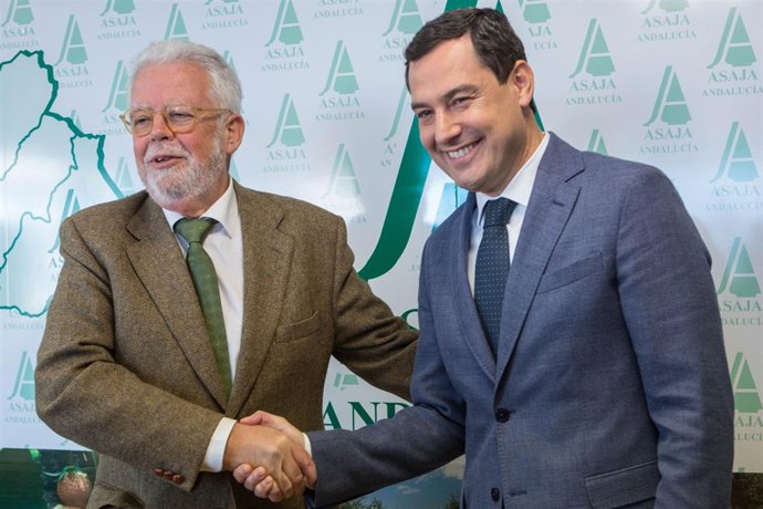 Juanma Moreno y Ricardo Serra