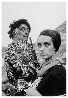 Salvador Dalí y Joana Biarnés