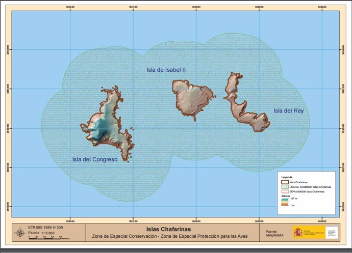Archipiélago islas Chafarinas