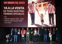 Gabi subraya que los himnos "ayudan en los momentos difíciles" en la presentación de 'Los himnos del Atleti'