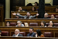 Rufián (ERC) diu que donarà suport a l'objectiu de dèficit per petició de Torra, que intenta tramitar els presuposstos