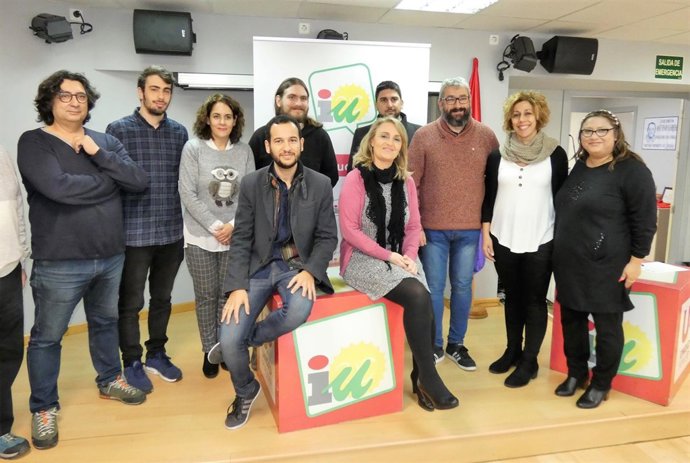 Presentación de la candidatura de IU
