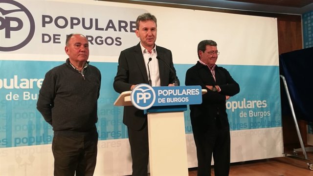 Javier Lacalle, alcalde de Burgos.