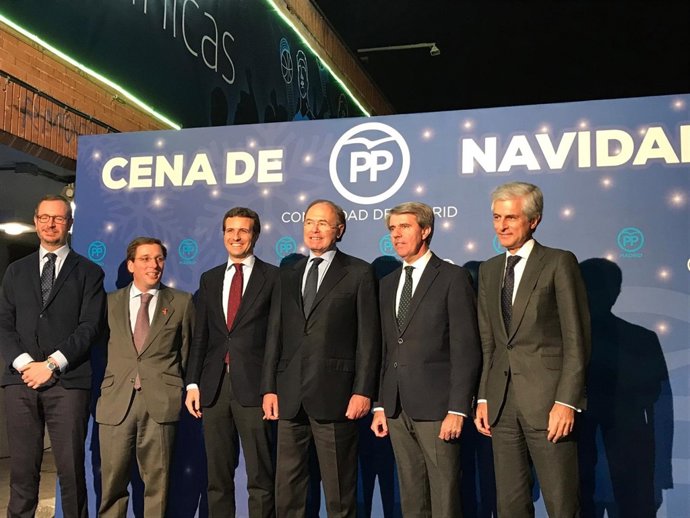 Cena de Navidad del PP de Madrid con Pablo Casado