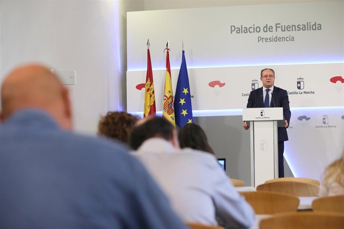 Ruiz Molina en rueda de prensa