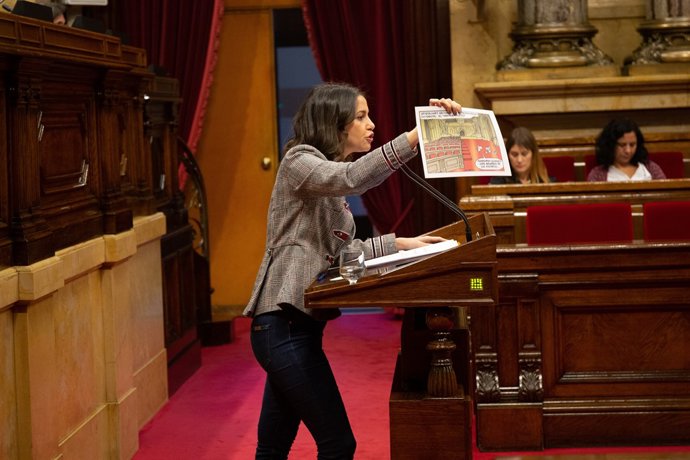 La líder de Cs a Catalunya,  Inés Arrimadas