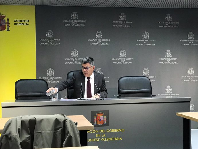 El delegado del Gobierno en la Comunitat Valenciana, Juan Carlos Fulgencio