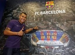 El jugador del FC Barcelona Jeison Murillo