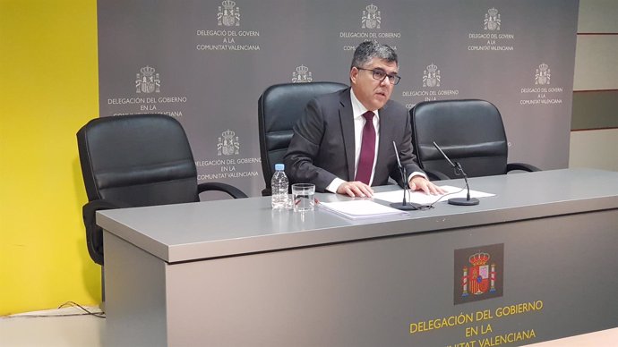 El delegado del Gobierno en la Comunitat Valenciana, Juan Carlos Fulgencio