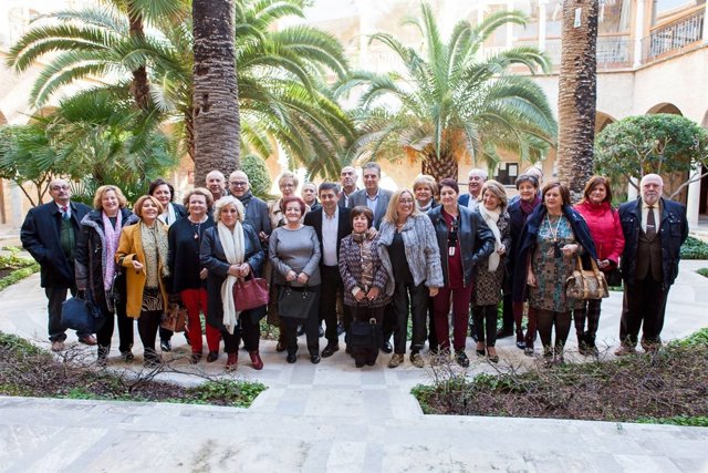 Reconocimiento a los trabajadores de Diputación de Jaén jubilados en 2018.