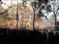 Celaá pide calma a los manifestantes contra el Consejo de Ministros en Barcelona y condena cualquier incidente violento