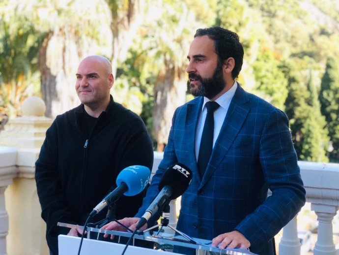 Daniel Pérez, PSOE en el Ayuntamiento, en rueda de prensa