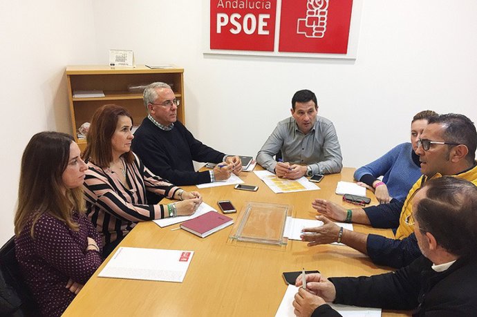 El PSOE de Huelva se reúne con vocales territoriales.
