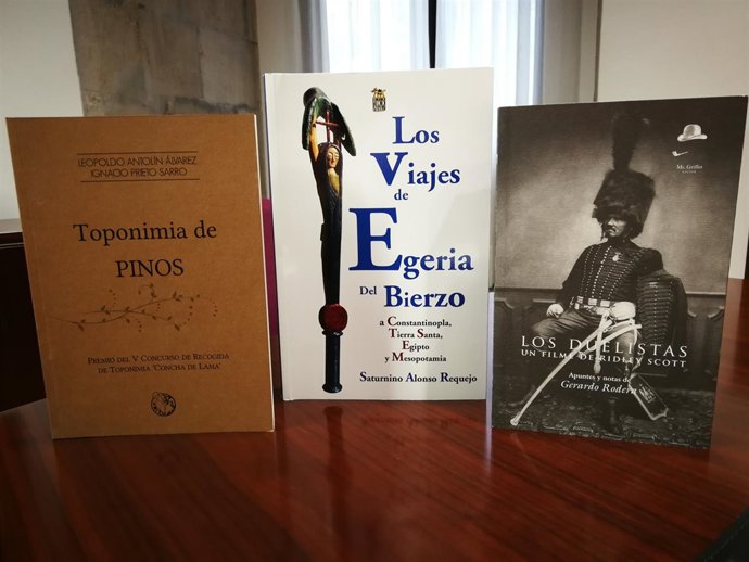 Los tres libros premiados como 'Libro l eonés 2017'