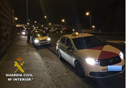 Interceptado un taxista que dio positivo en drogas