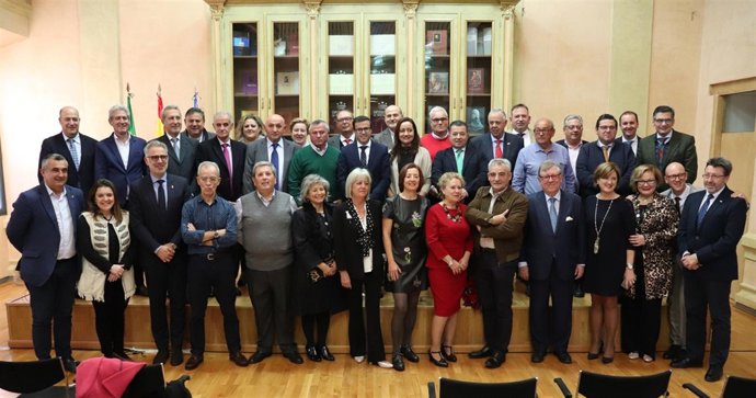 Trabajadores de la diputación jubilados