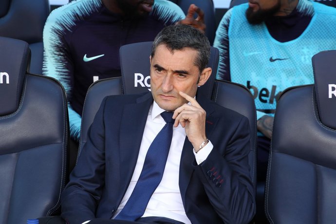 Ernesto Valverde, entrenador del FC Barcelona