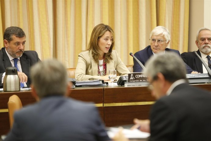 Comisión de Defensa en el Congreso con la comparecencia de la secretaria de Esta