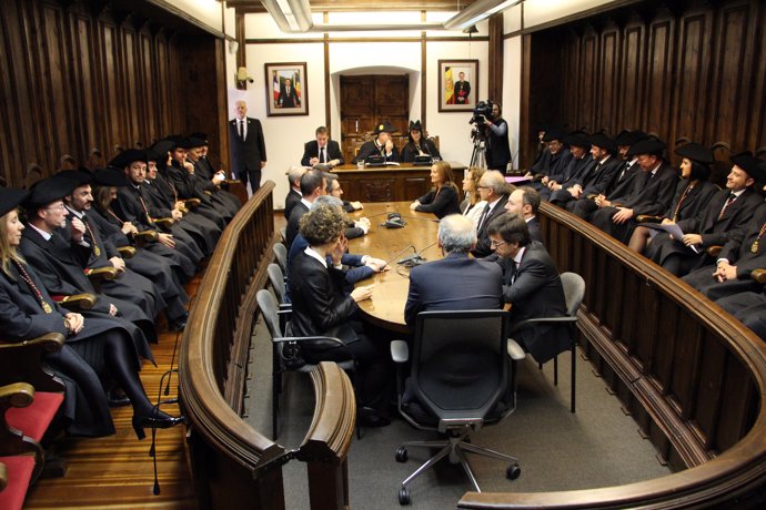 Consell General d'Andorra a la Casa de la Vall (sessió de Sant Tomàs)