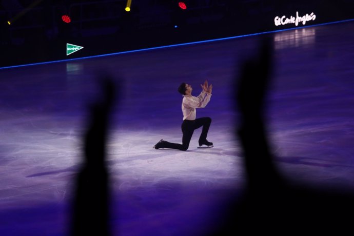 Javier Fernández en el espectáculo Revolution On Ice