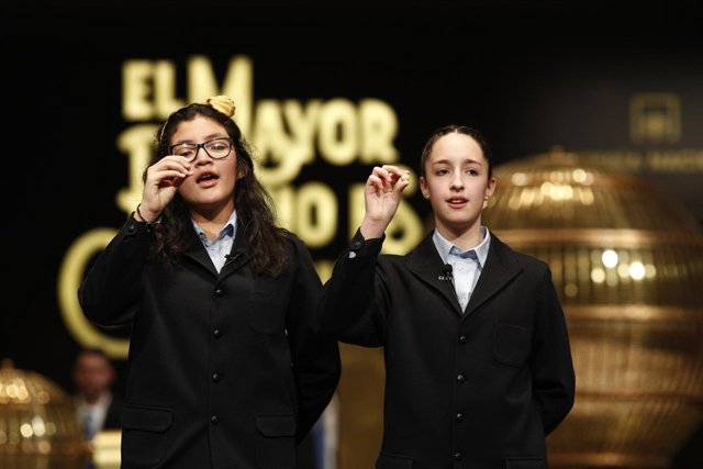 Celebración del Sorteo Extraordinario de la Lotería de Navidad