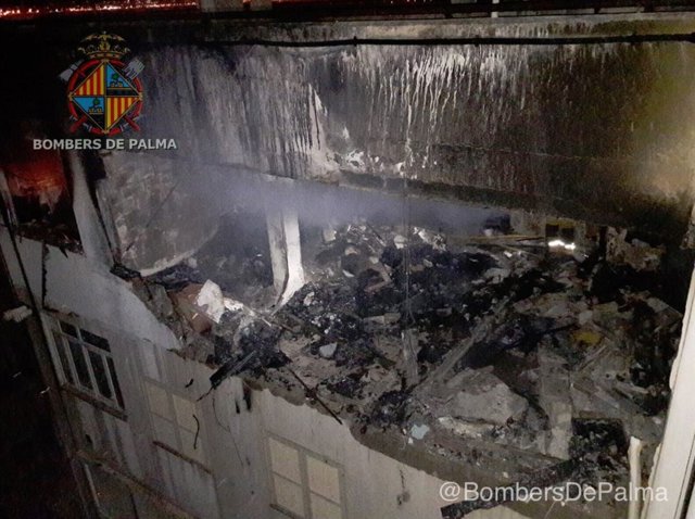 Incendio en Palma