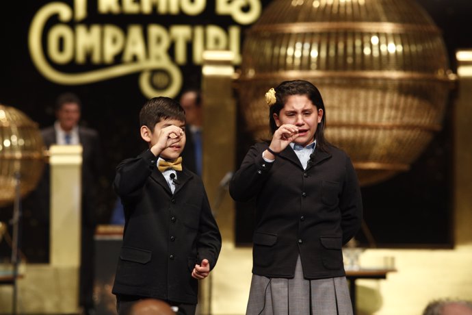 Celebració del Sorteig Extraordinari de la Loteria de Nadal